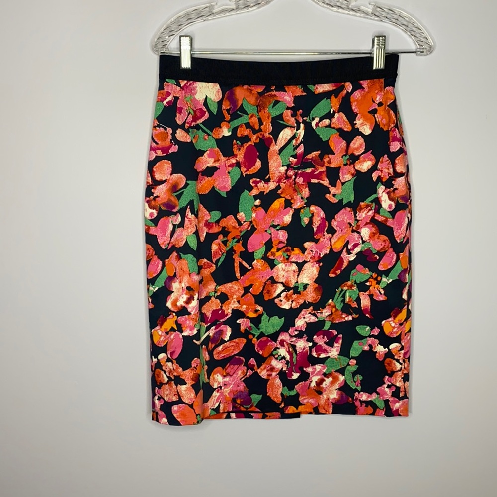 Ann Taylor Floral Pencil Skirt